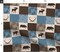 Brown Woodland Bears Patchwork Moose Antlers Wildlife Cabincore Tree Arrows Cheater Quilt Nature Cabin Custom Printed Fabric by Spoonflower Various Fabrics by the Yard or Fat Quarter